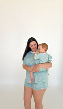 Load image into Gallery viewer, Terry Slouch Romper - Green