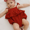 Scarlett Dobby Tie Romper