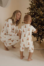 Load image into Gallery viewer, Christmas Growsuit - Short Sleeve - Theodore Bear