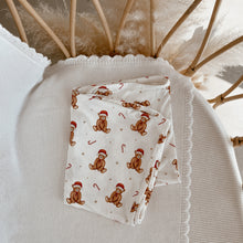 Load image into Gallery viewer, Christmas Swaddle - Theodore Bear - PRE ORDER - Est. Dispatch End of October