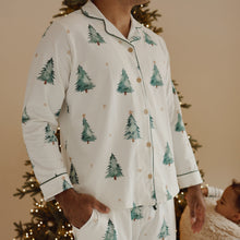 Load image into Gallery viewer, Men's Christmas PJs - Long Sleeve - Forest Nights