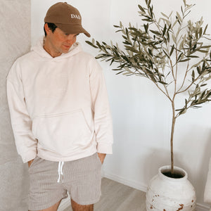 Men's 'Dad Club' Hoodie - Cream