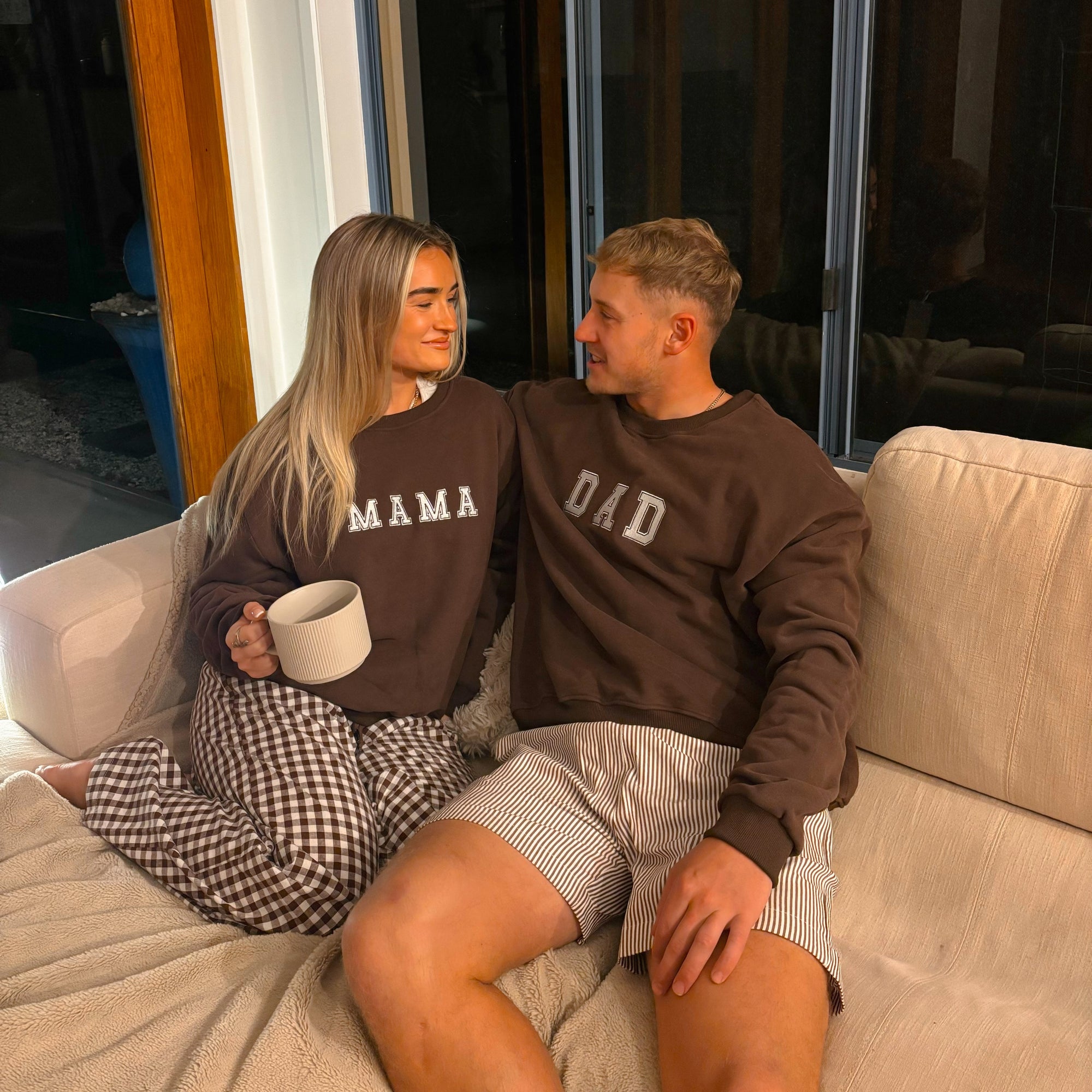 ‘Dad’ Sweater - Espresso
