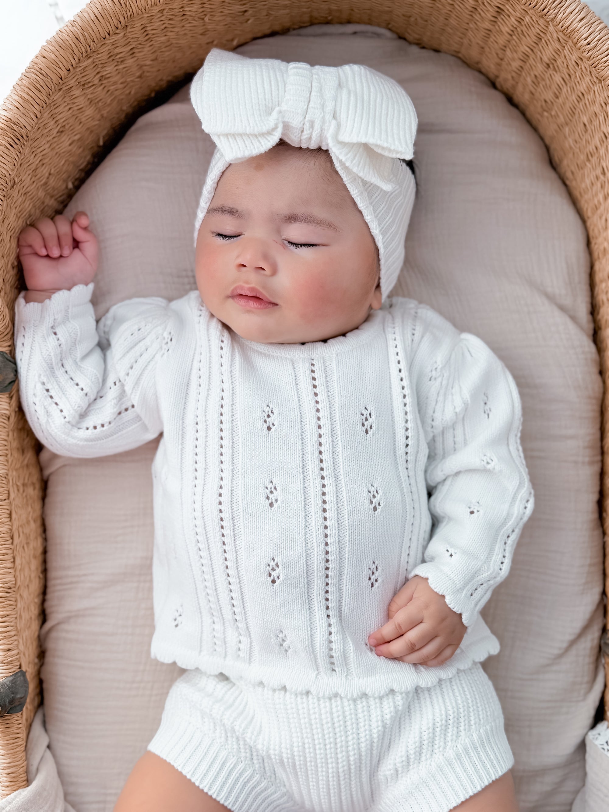 Margot Long Sleeve Sweater - Milk