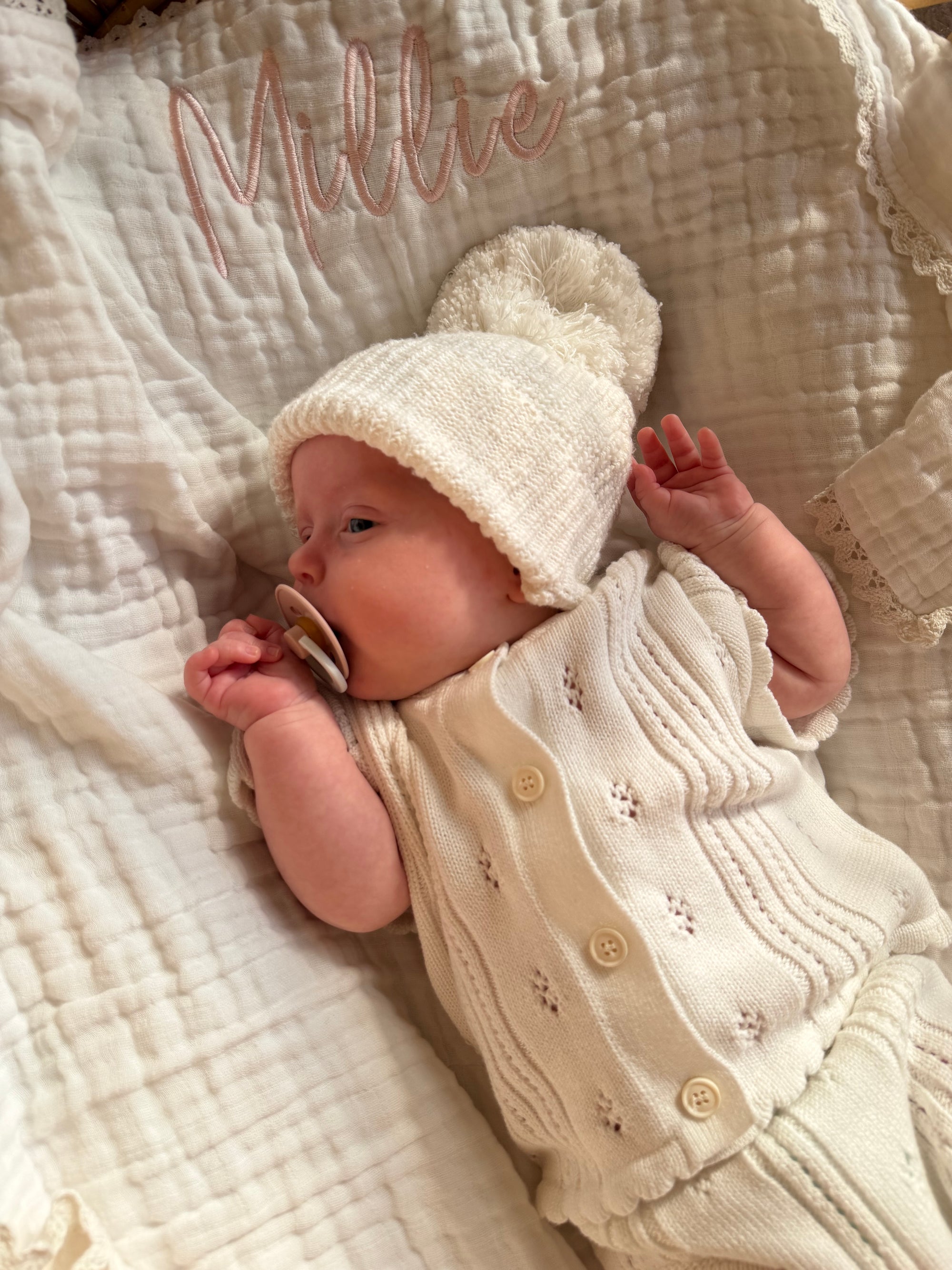 Margot Shortie Set - Milk