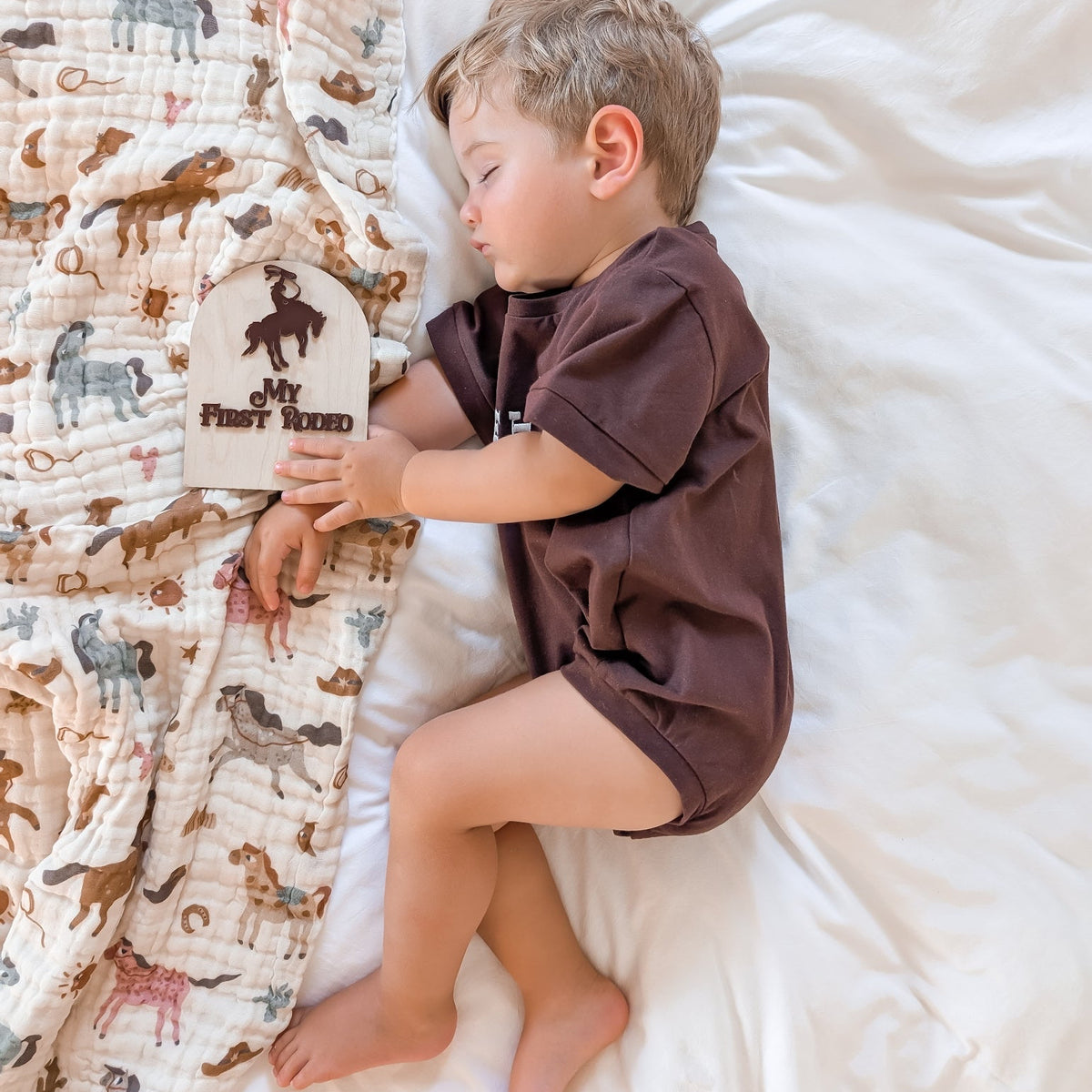 Heritage Muslin Blanket - Wild at Heart