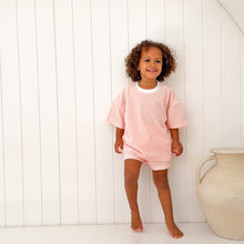 Load image into Gallery viewer, Kids Stripe Terry Set - Blush