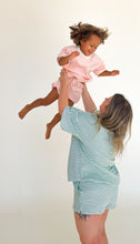 Load image into Gallery viewer, Kids Stripe Terry Set - Blush