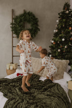 Load image into Gallery viewer, Kids Christmas PJs - Short Sleeve - Theodore Bear