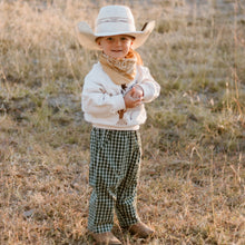 Load image into Gallery viewer, Kids Forest Checker Pants