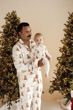Load image into Gallery viewer, Christmas Growsuit - Long Sleeve - Theodore Bear
