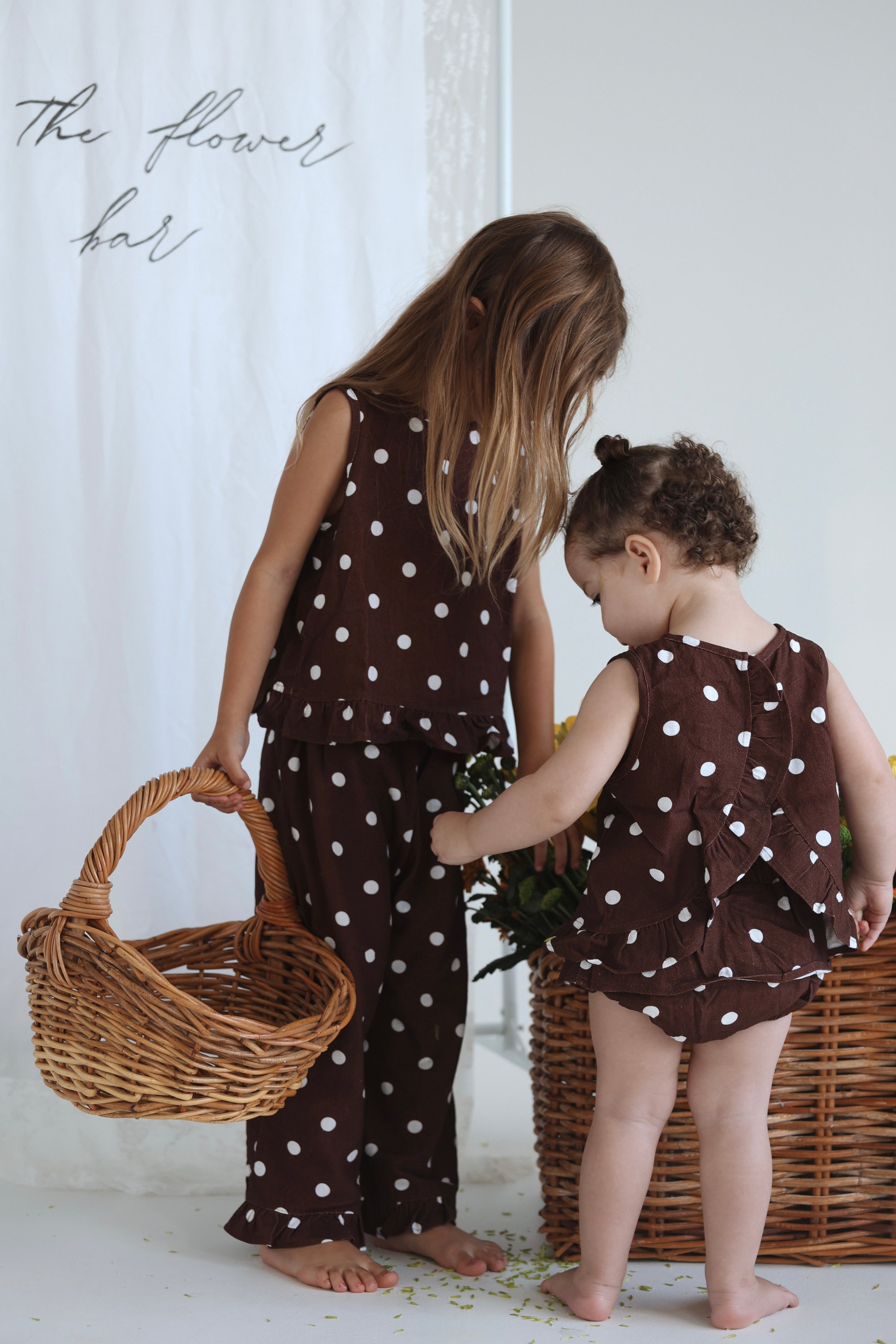 The Polka Frill Top