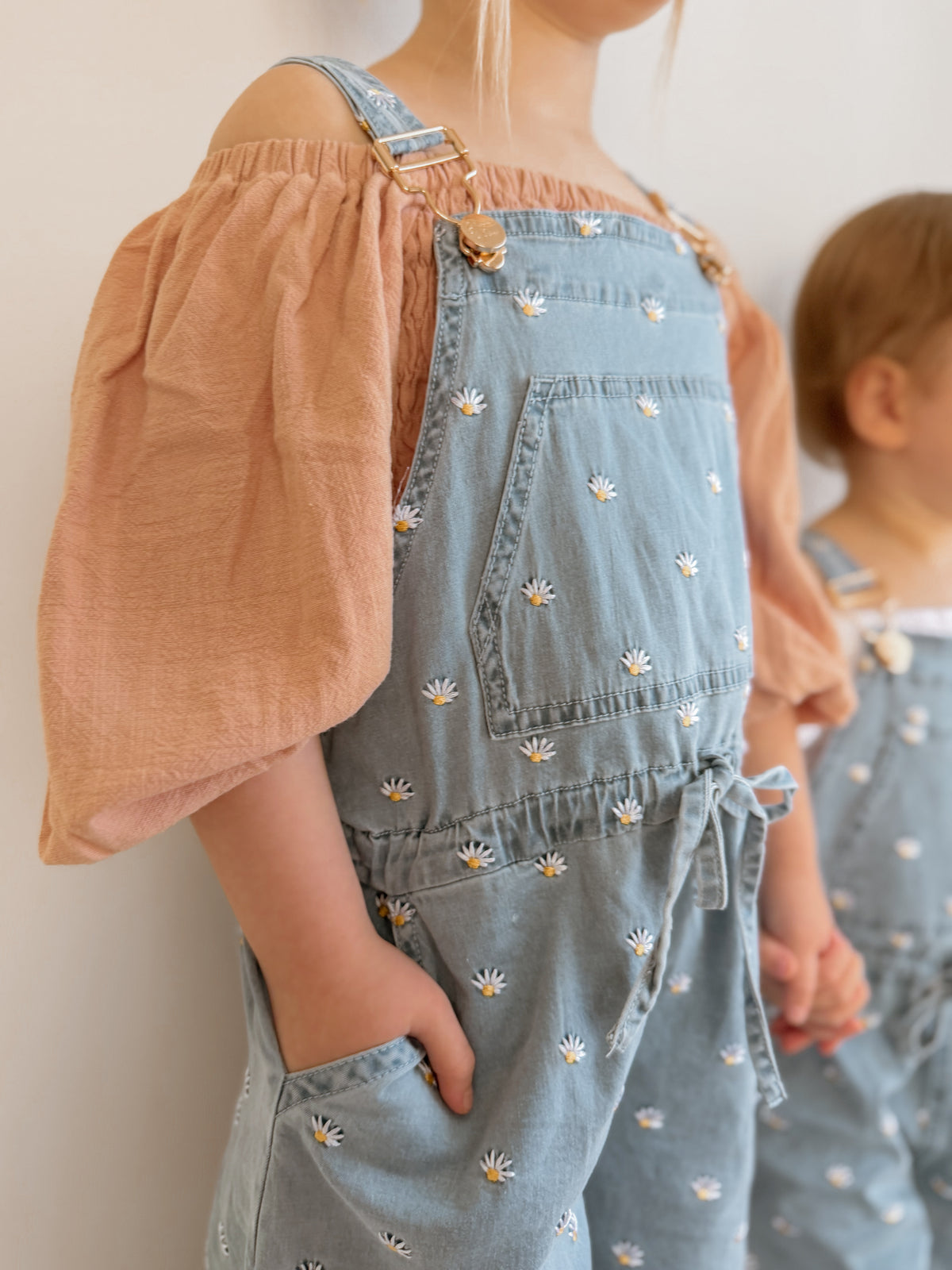 Daisy Denim Overalls
