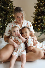 Load image into Gallery viewer, Christmas Growsuit - Short Sleeve - Theodore Bear