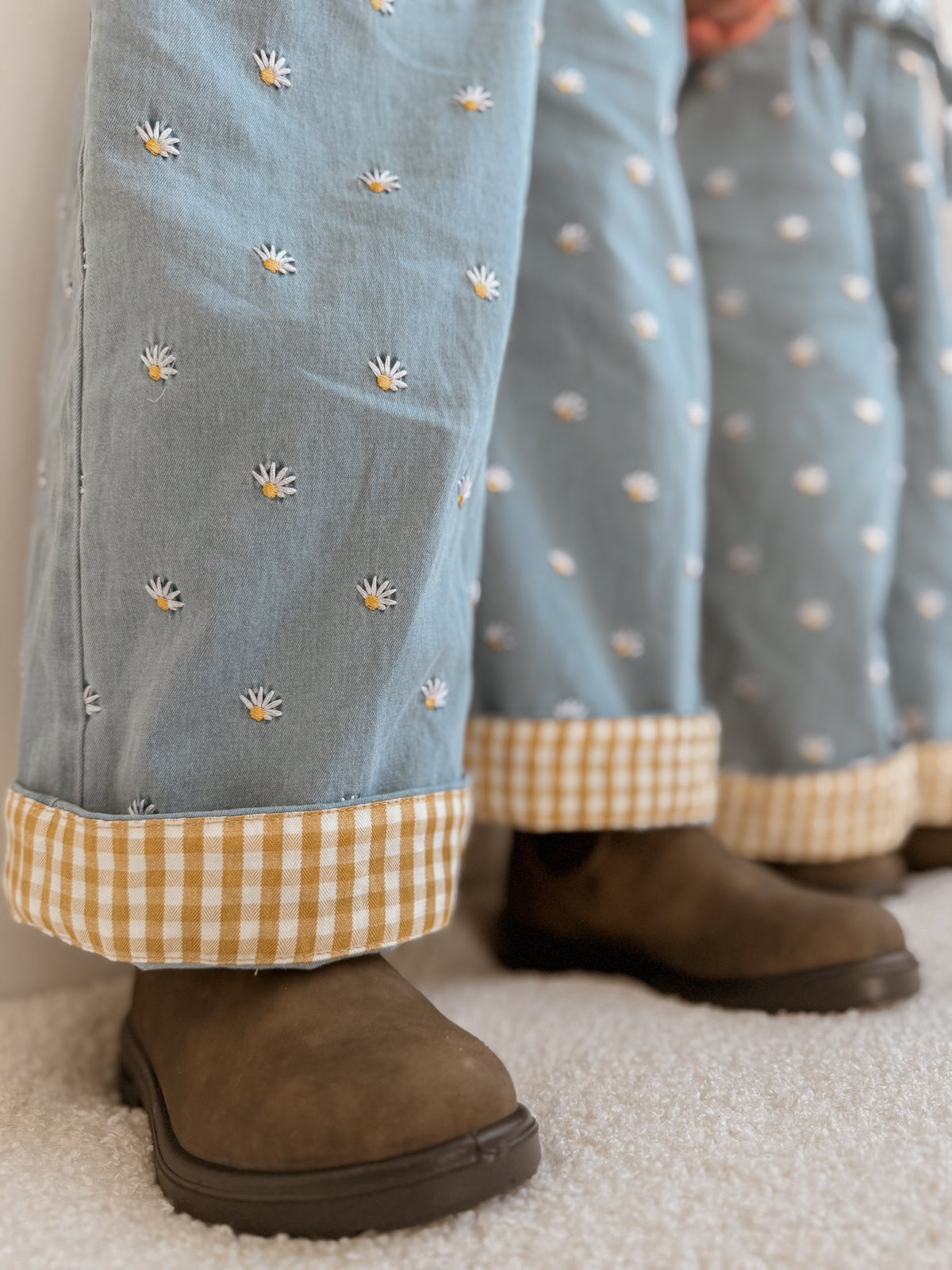 Daisy Denim Overalls