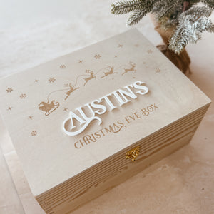 Wooden Personalised Christmas Keepsake Box (PRE ORDER EST. DISPATCH MID-OCTOBER)