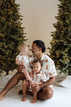 Load image into Gallery viewer, Christmas Growsuit - Short Sleeve - Theodore Bear