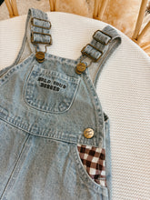 Load image into Gallery viewer, Hold Your Horses Denim Shortalls