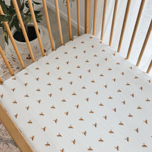 Load image into Gallery viewer, Cot Sheet - Honey Bee