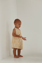 Load image into Gallery viewer, Mustard Stripe Playsuit