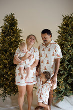 Load image into Gallery viewer, Men’s Christmas PJs - Short Sleeve - Theodore Bear