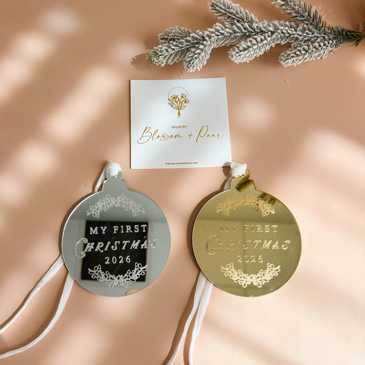 ‘My First Christmas 2026’ Festive Bauble