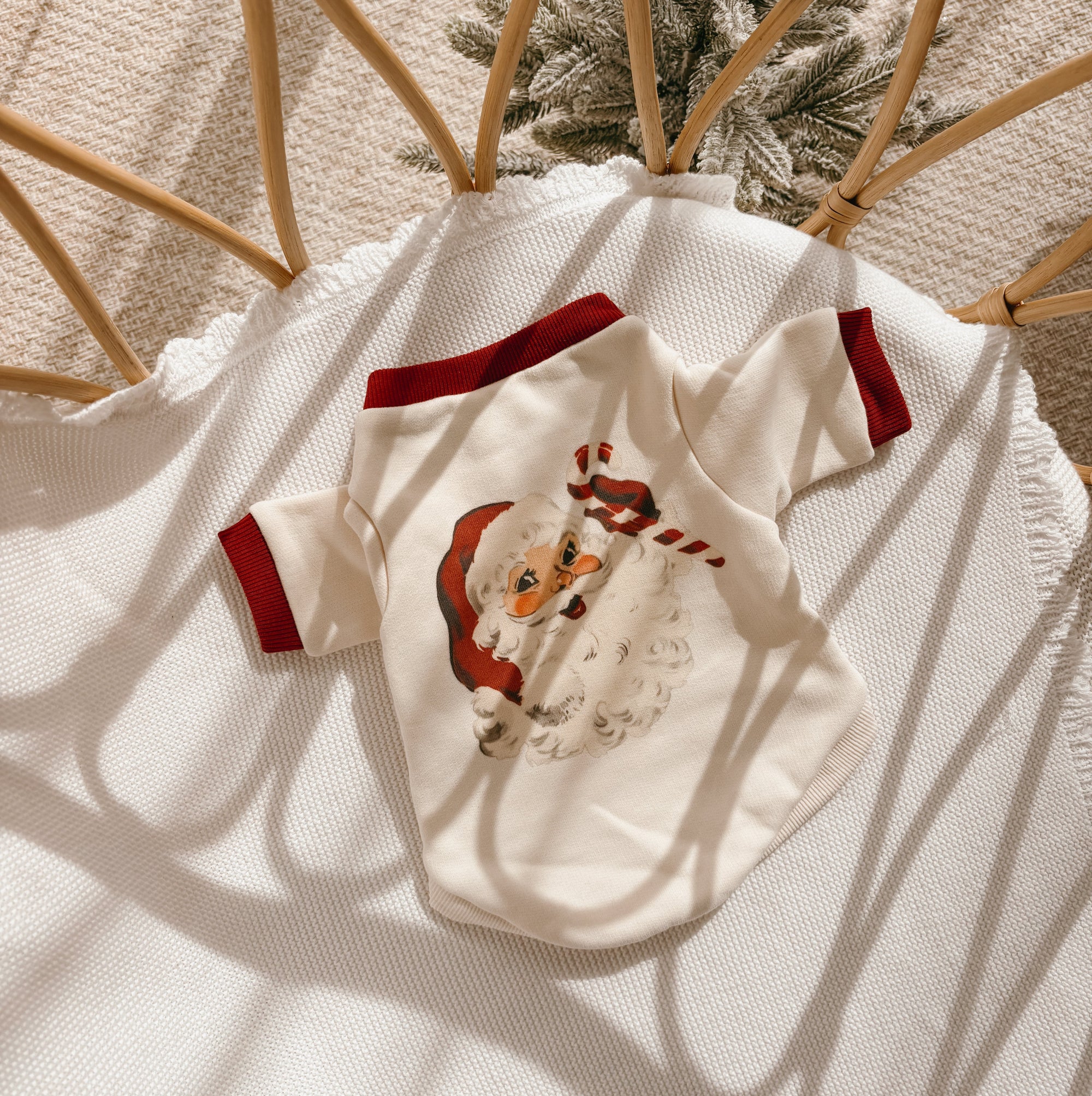 Vintage Santa Claus Dog’s Sweater