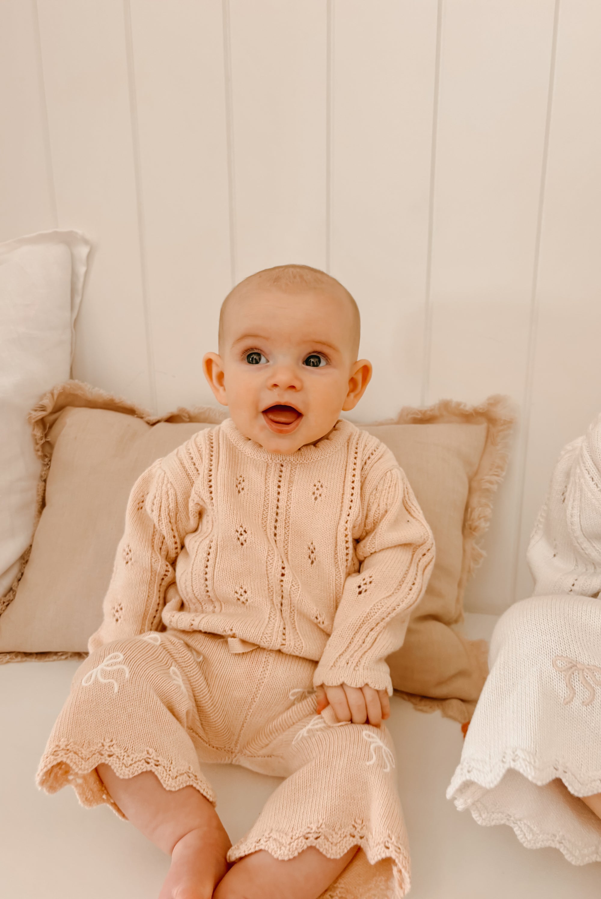 Margot Long Sleeve Sweater - Pink Lemonade