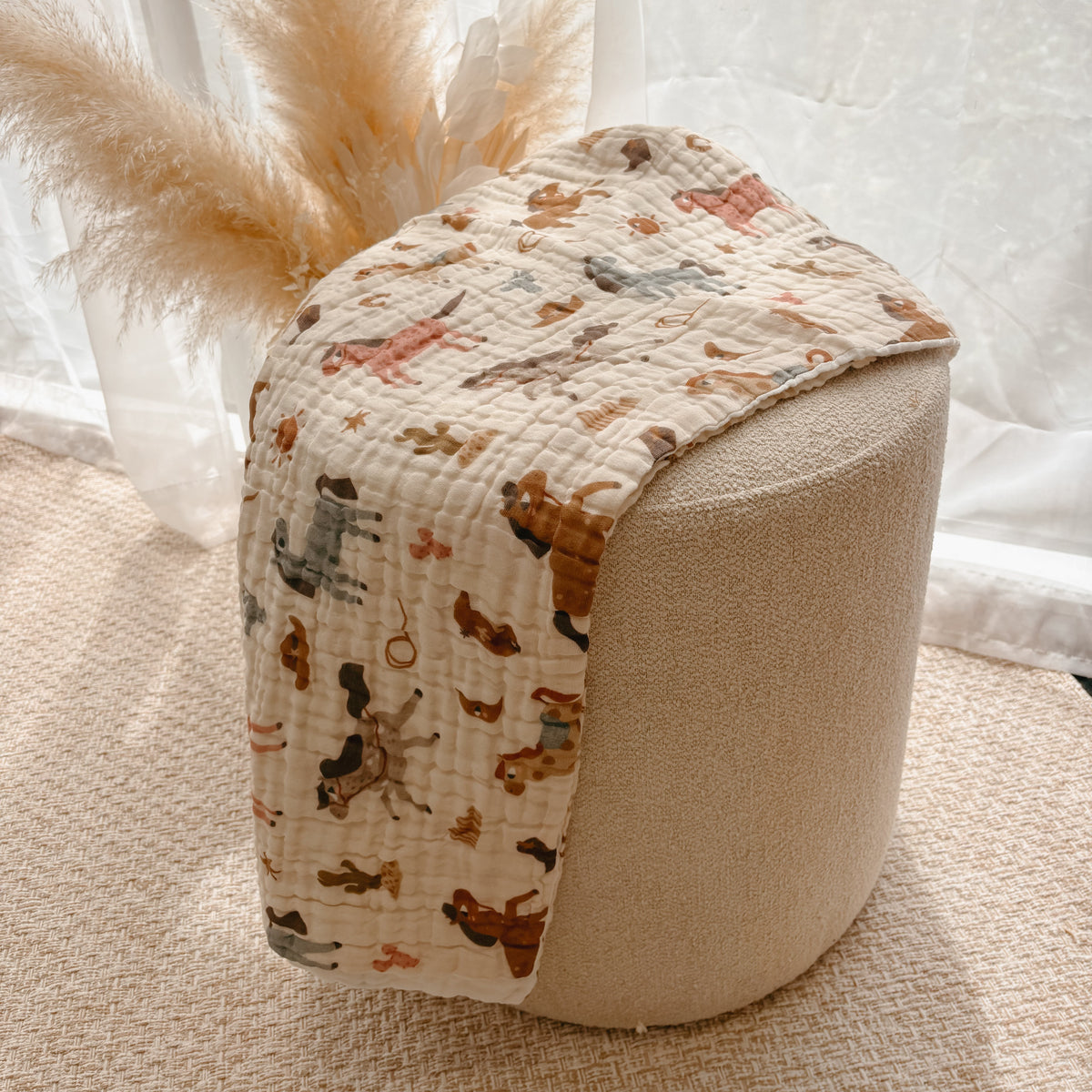 Heritage Muslin Blanket - Wild at Heart