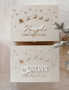 Wooden Personalised Christmas Keepsake Box (PRE ORDER EST. DISPATCH MID-OCTOBER)