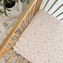 Load image into Gallery viewer, Cot Sheet - Blushing Blooms