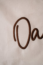Load image into Gallery viewer, Custom Canvas Name Banner - Embroidered Text