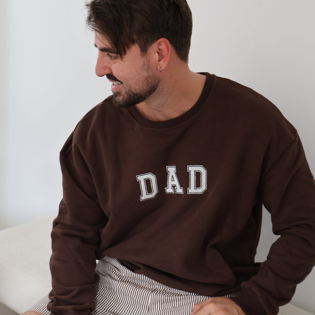 ‘Dad’ Sweater - Espresso