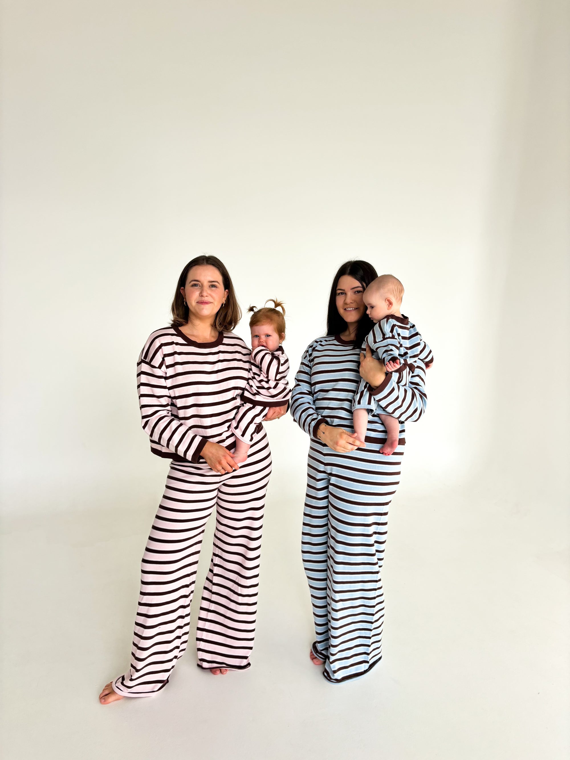 Kids Mocha Blue Lounge Sweater