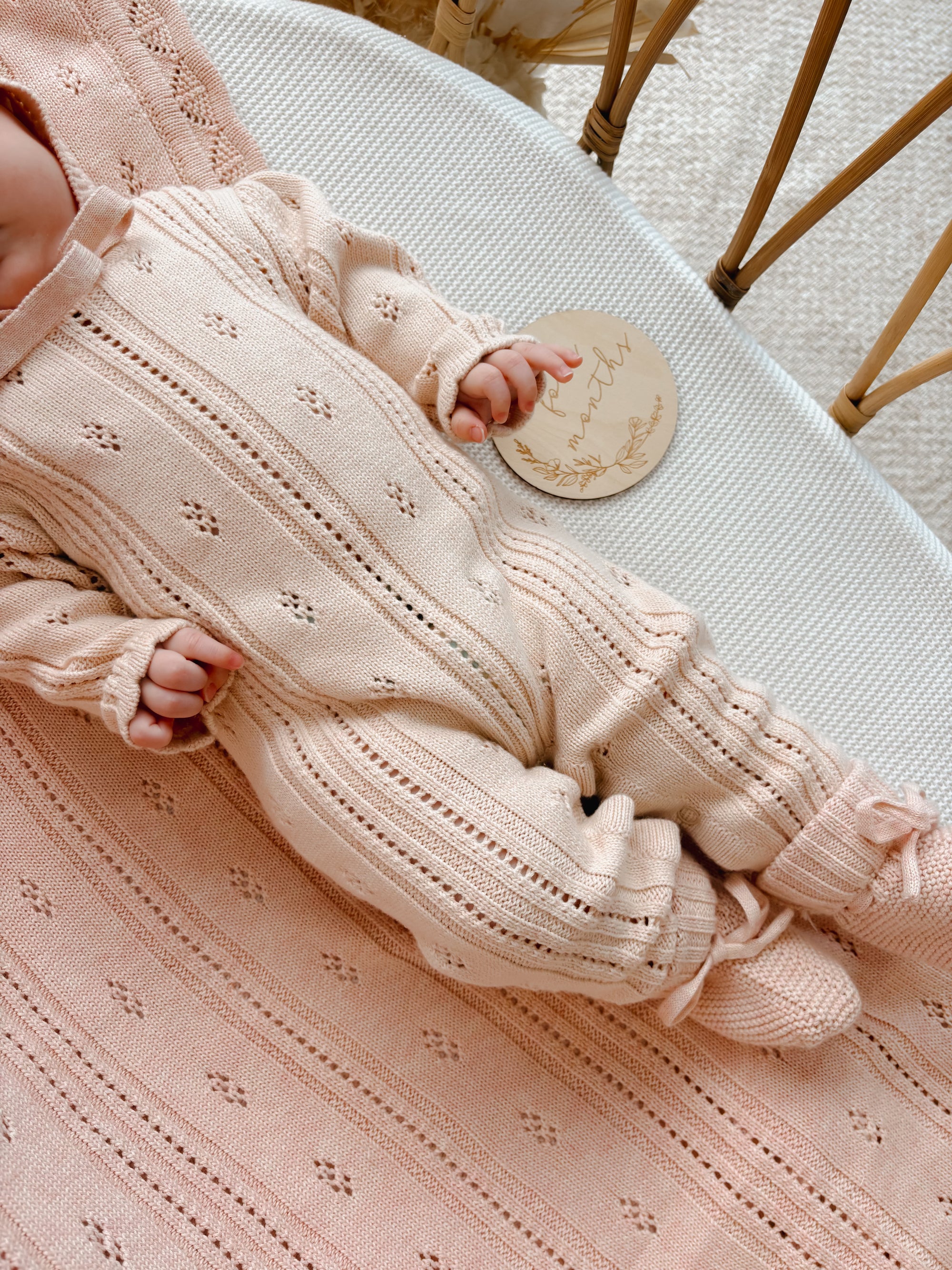 Margot Growsuit - Pink Lemonade
