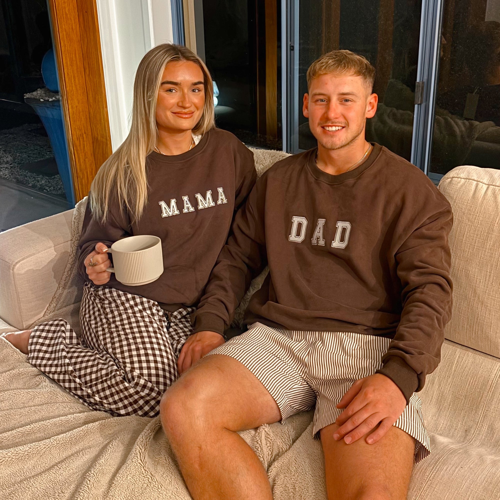 ‘Dad’ Sweater - Espresso