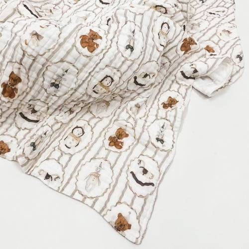 Heritage Muslin Blanket - Vintage Playroom
