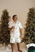 Load image into Gallery viewer, Men’s Christmas PJs - Short Sleeve - Forest Nights
