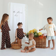 Load image into Gallery viewer, Kids Sage Stripe Shorts