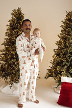 Load image into Gallery viewer, Men's Christmas PJs - Long Sleeve - Theodore Bear
