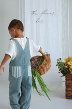 Load image into Gallery viewer, Bee’s Knees Denim Overalls