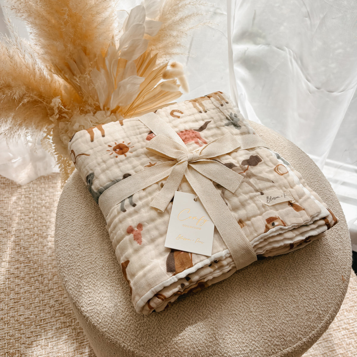 Heritage Muslin Blanket - Wild at Heart