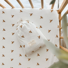 Load image into Gallery viewer, Cot Sheet - Honey Bee