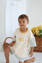 Load image into Gallery viewer, Kids Sage Stripe Shorts