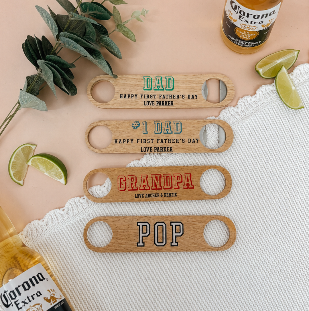 Father’s Day Personalised Bottle Opener