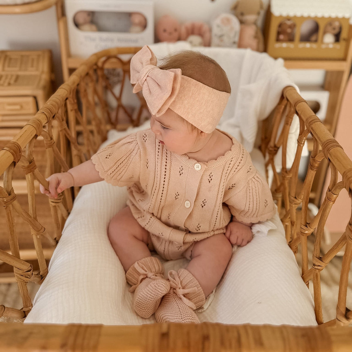 Margot Shortie Set - Pink Lemonade