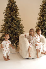 Load image into Gallery viewer, Christmas Growsuit - Short Sleeve - Theodore Bear