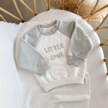 Load image into Gallery viewer, &#39;Little Love&#39; Crew Sweater - Spearmint - PRE ORDER - Est. Dispatch Date Mid May