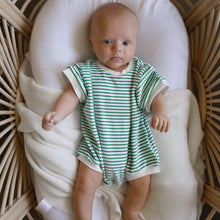 Load image into Gallery viewer, Terry Slouch Romper - Green