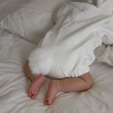 Load image into Gallery viewer, Cotton Tail Romper - Milk (Removable Tail)